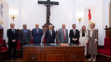 La nueva Corte a pleno.
