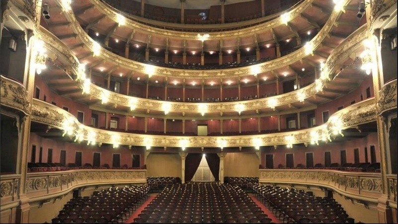 El teatro El Círculo de Rosario.