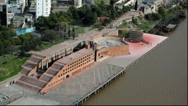 Las obras de remodelación del parque España incluyen una novedosa rampa helicoidal.