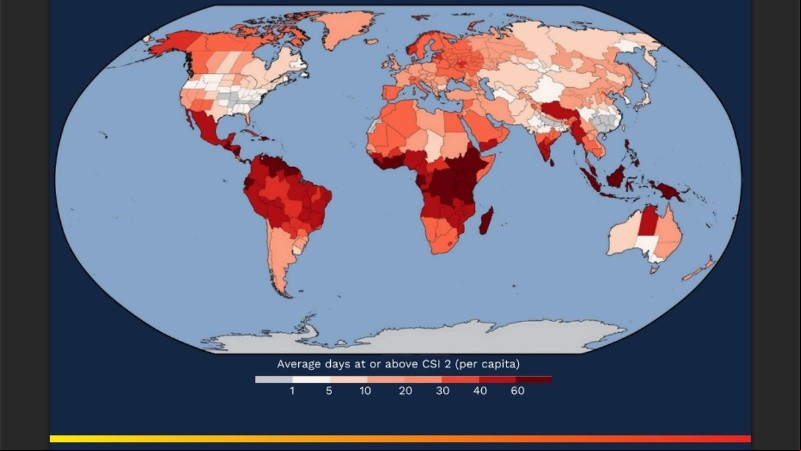 Personas expuestas al cambio climático Diciembre 2024 - Febrero 2025.