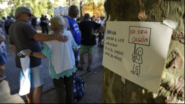 La movilización rosarina por los jubilados se desarrolló en plaza San Martín con importante participación de organizaciones.
