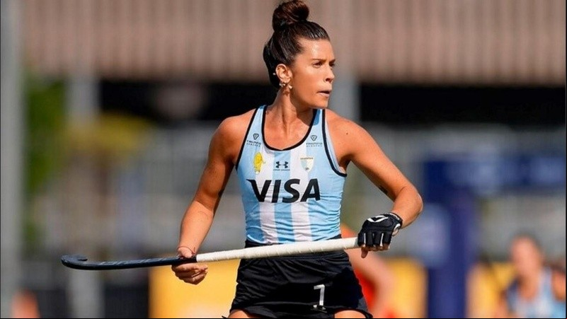 Jugó 238 partidos y marcó 117 goles siendo jugadora de Las Leonas.