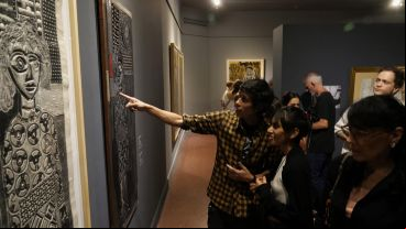 La muestra "Berni infinito" se puede visitar en el museo Castagnino.