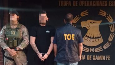 Garraza se entregó en marzo, tras ser allanado en repetidas ocasiones.