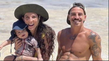 A través de su cuenta de Instagram compartió varios videos contando lo sucedido con el papá de su hijo más pequeño.