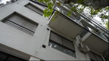 El edificio en el que se produjo el robo de la bicicleta.