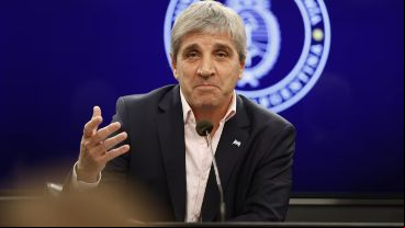El ministro de Economía Luis Caputo.