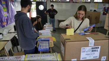 Los rosarinos acudieron a las escuelas el pasado 13 de abril. Hubo una baja participación ciudadana.