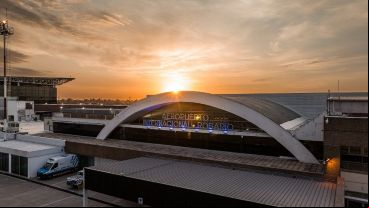 El Aeropuerto Internacional Rosario Islas Malvinas.
