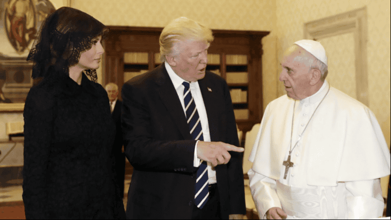 El presidente de EEUU y la primera dama viajarán a Roma.