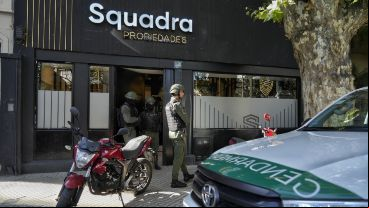Gendarmería en Oroño al 100 bis.