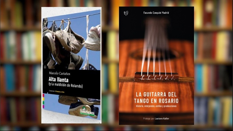 Las portadas de los libros 