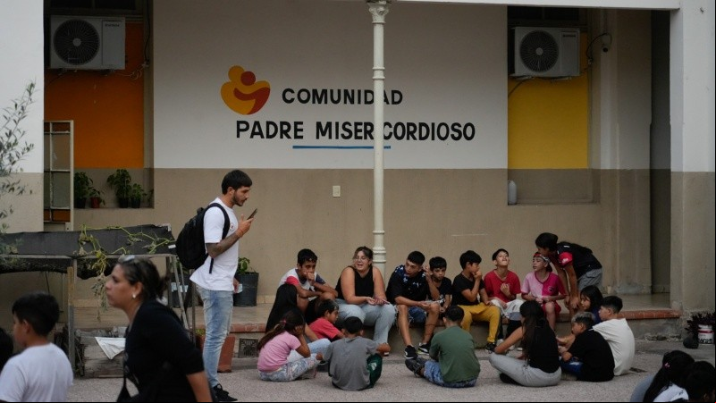 El miércoles pasado hubo un encuentro de los centros para niños en la sede central de Gálvez al 700.