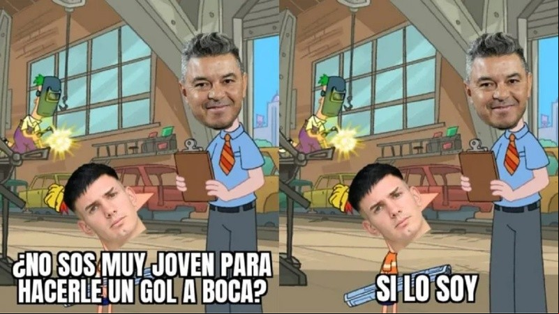 No faltaron los memes y las cargadas tras el triunfo de River contra Boca.