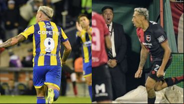 A Enzo Copetti se le abrió el arco en Central; Luciano Herrera es uno de los goleadores de Newell's.
