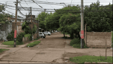 El pasaje donde fue atacada la víctima fatal.