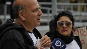 Fabián, el padre del barbero asesinado.