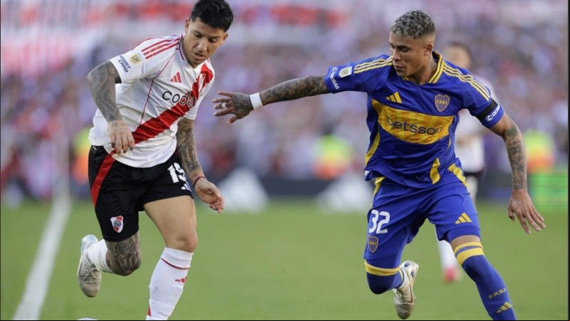 Ayrton Costa fue titular en la defensa de Boca en el último superclásico en el Monumental.