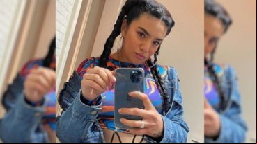 La artista confirmó que fue el futbolitsa el que terminó con ella