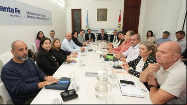 Las negociaciones entre gobierno y docentes este miércoles.