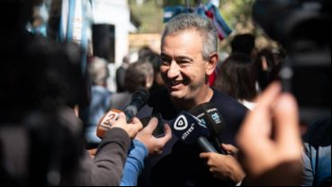 El intendente Pablo Javkin.