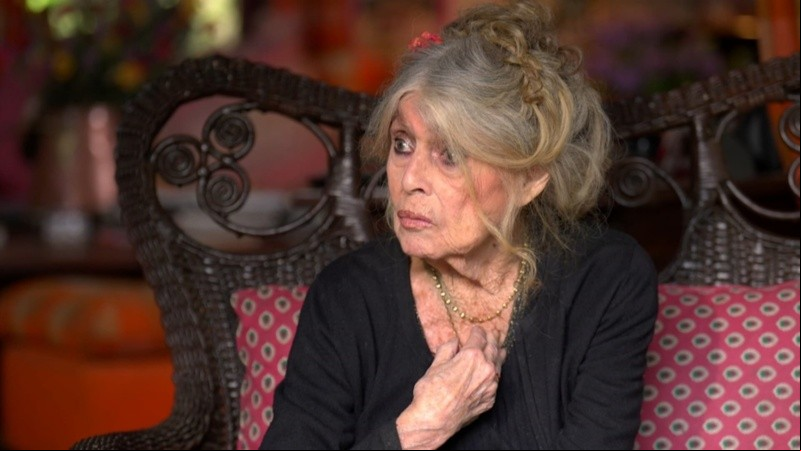  Bardot dio una entrevista a la TV sa.