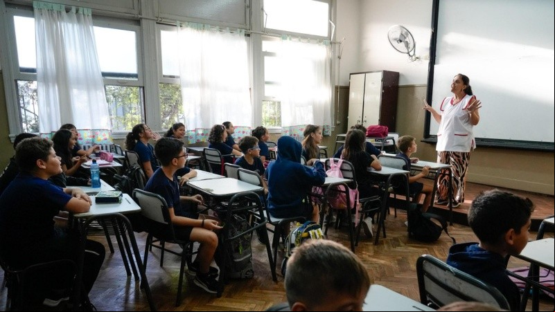 Los chicos tendrán un acompañamiento especial durante el horario escolar.