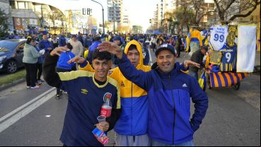 La previa canalla en el Gigante antes del cruce ante Huracán.