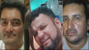 Los pescadores que son buscados por estas horas en el río Paraná.