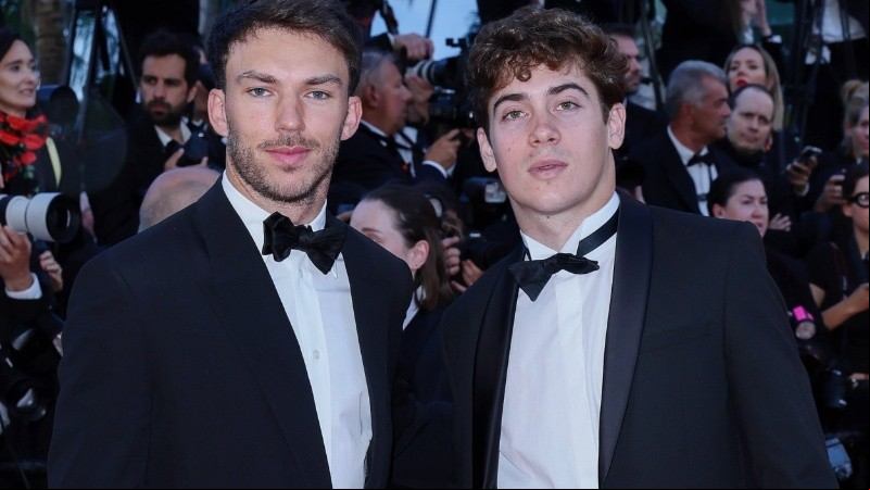 Los pilotos de Alpine dieron el presente en Cannes.