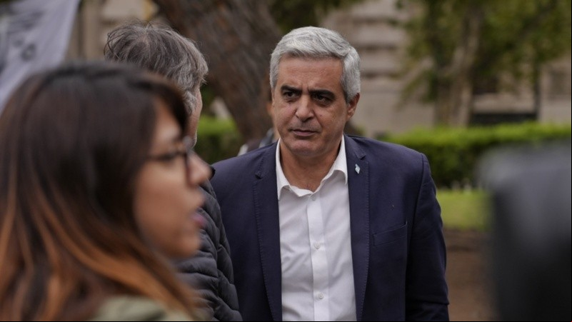 El actual rector de la Universidad Nacional de Rosario, Franco Bartolacci.