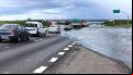 Vialidad Nacional habilitó un tramo de la autopista entre Buenos Aires y Rosario, tras la inundación