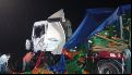 Un tren arrolló un camión y complicó la circulación por uno de los caminos alternativos para llegar de Rosario a Buenos Aires