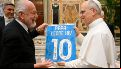 El Papa León XIV recibió al Napoli campeón: "Ganar el campeonato es mérito del equipo"