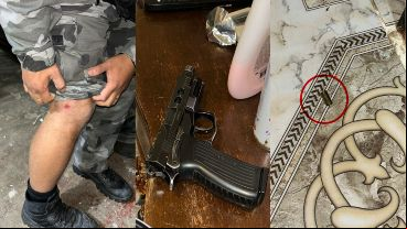 El presunto agresor y un cómplice terminaron aprehendidos.