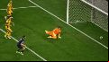 Hakimi toca al gol para abrir el partido en Alemania.