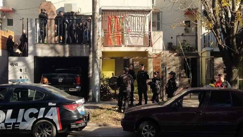 Una vivienda de Francia y Centeno fue atacada a balazos.