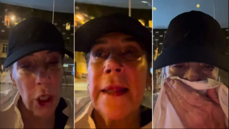 La hija de Mirtha quedó en medio de los disturbios en Francia