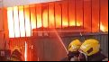 Incendio de magnitud en zona sur: pérdidas totales en una carpintería y otros comercios afectados