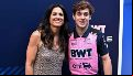 Gabriela Sabatini se encontró con Franco Colapinto antes de la carrera en España