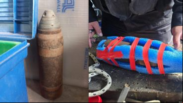 La Brigada de Explosivos intervino con el protocolo de rigor.