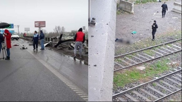 El accidente ocurrió en Circunvalación y Cerrito. El accidente ocurrió en Circunvalación y Cerrito.